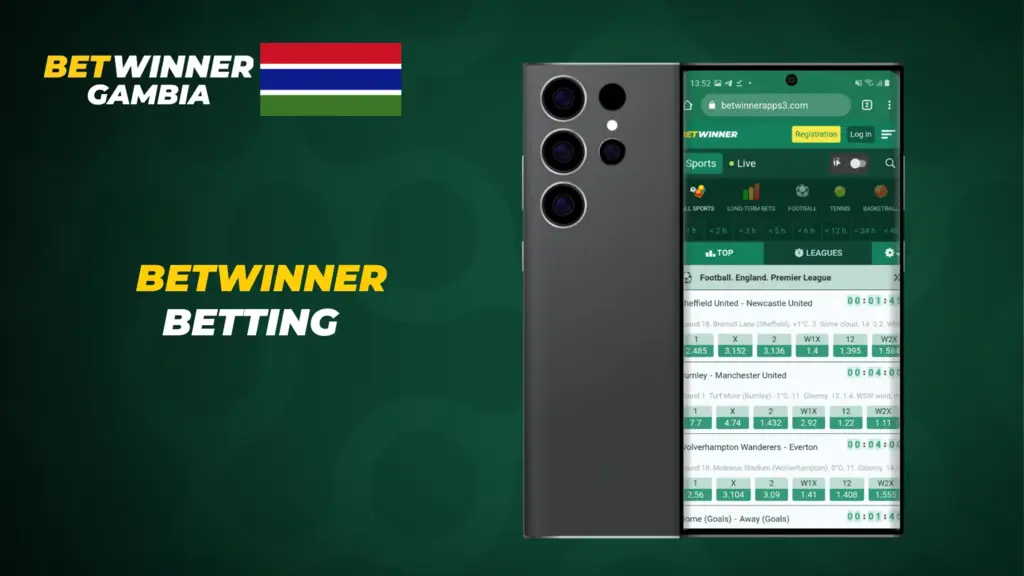 betwinner gambia registration online